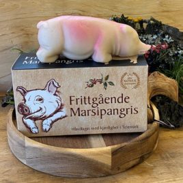 Marsipan Gris Frittgående ca140g