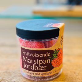Frittvoksende marsipanjordbær