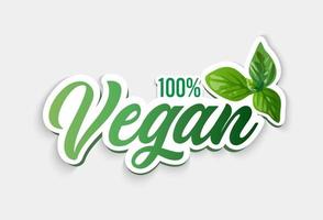 100 prosent vegansk
